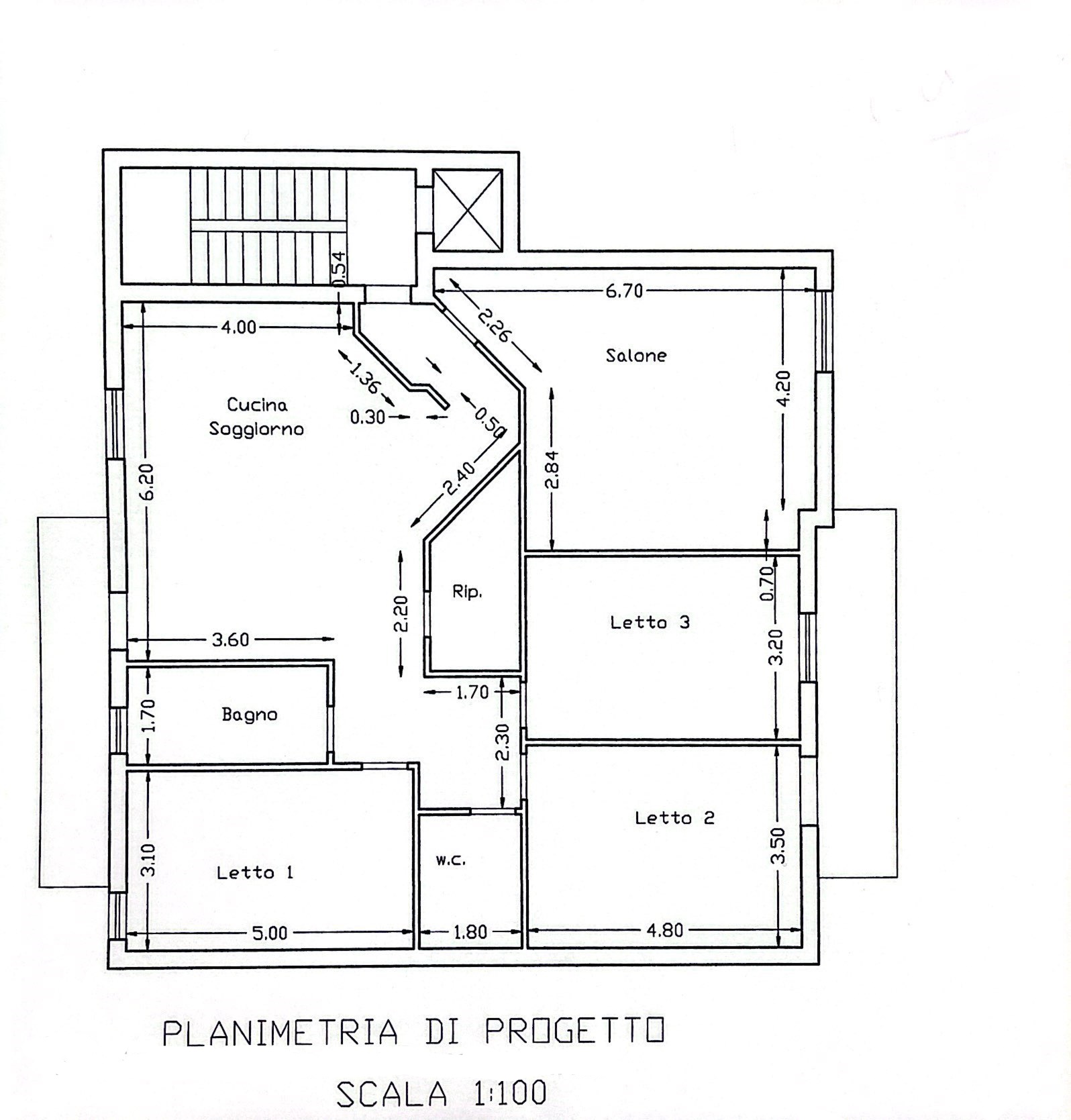Appartamento in vendita a Partinico, Via De Amicis