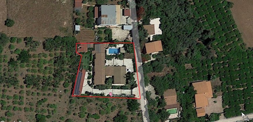 Villa in vendita a Partinico, Borgo Parrini.
