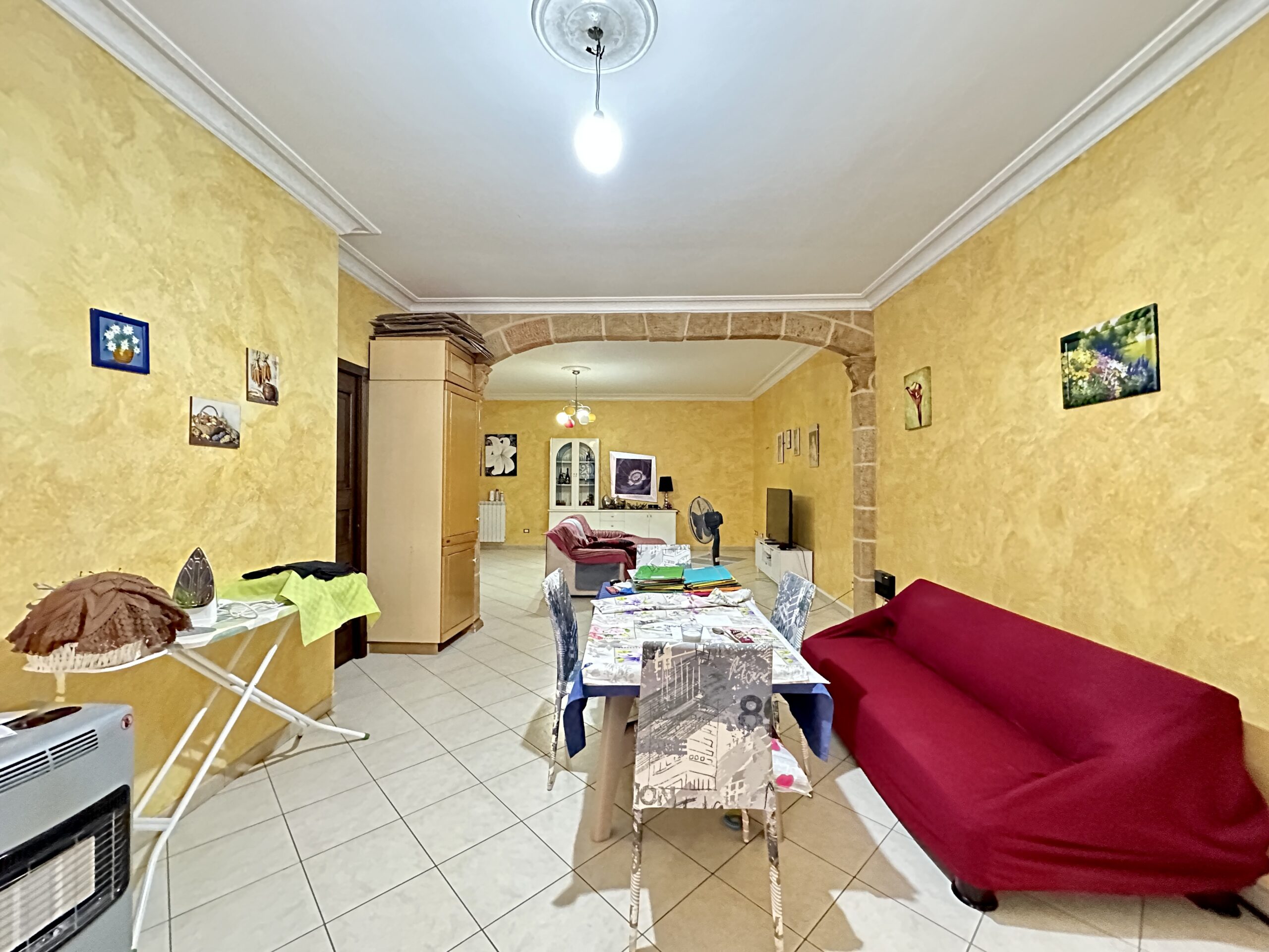 Appartamento con magazzino e mansarda in vendita a Partinico, Via dell’Angelo